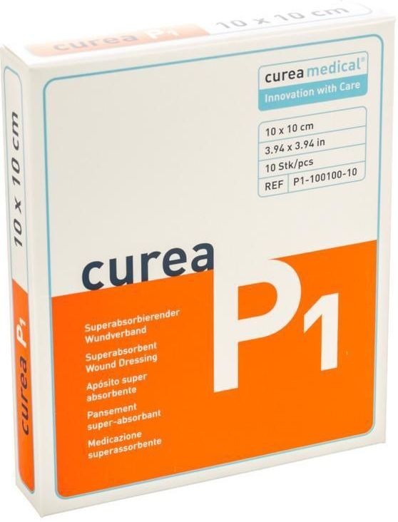 Curea - Gaaskompres - SuperCore® - Absorberend - Voor Ulcus Cruris