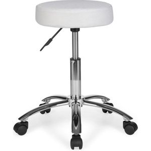 AMSTYLE Hocker SPM1.028 weiß