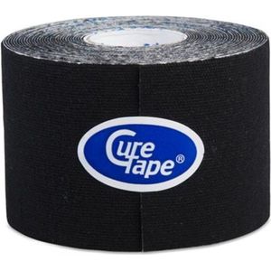 K-Active - Kinesiologie Tape - Zwart - Elastisch Katoen - 5 Kleuren Beschikbaar