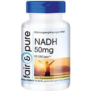 Fair & Pure® - NADH capsules - 50mg - hoge dosering - vegan - 90 DRcaps