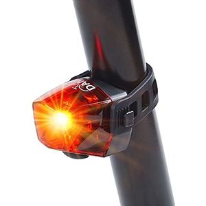 DANSI Led-fietsachterlicht, oplaadbaar, StVZO goedgekeurd, fietsachterlicht, e-bike, led-fietsachterlicht