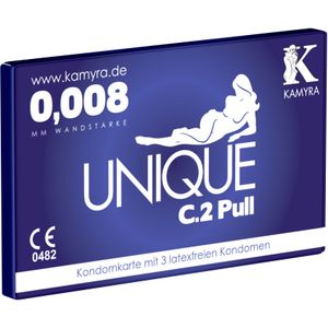 Kamyra Unique C.2 Pull Latexvrije Condooms - 3 Stuks