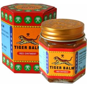 Tijgerbalsem - Tiger Balm - Rood - 3 x 30 gram