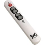 Universele afstandsbediening Seki Slim – Zilver - makkelijke afstandsbediening zelf leerbaar