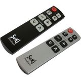 Universele afstandsbediening Seki medium Zwart Makkelijke afstandsbediening zelf leerbaar