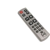 Universele afstandsbediening Seki Grande grijs Makkelijke afstandsbediening zelf leerbaar