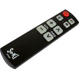 Universele afstandsbediening Seki easy Zwart Makkelijke afstandsbediening zelf leerbaar