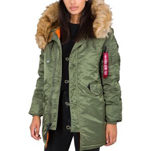 Alpha Industries Parka »N3B VF 59«, mit Kapuze, mit abnehmbarem Kunstfellkragen