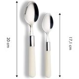 Bistro Besteck-Set 16tlg - creme