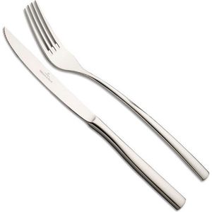 Villeroy & Boch Piemont Steak Bestek 12 - delig Vaatwasmachinebestendig roestvrij staal 18/10