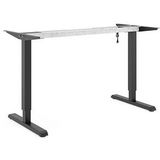 actiforce Steelforce Pro 300 elektrisch höhenverstellbares Schreibtischgestell schwarz ohne Tischplatte, T-Fuß-Gestell schwarz 101,0 - 151,0 x 75,0 cm