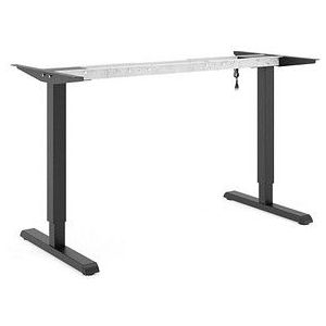 Stabureau - SteelForce 300 - Elektrisch - Alleen frame zwart