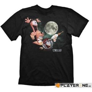 T-Shirt Worms - Three Worms Moon, black,