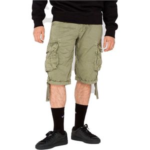 Jet - Broek - Korte Broek - Vintage Look - Katoen - Ruime Cargozakken