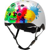 Melon ""Coloursplash"" Helm - 52-58 cm - Wit