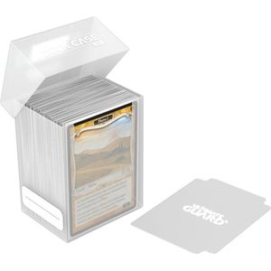 Ultimate Guard UGD010251 Deck Case 80+ standaardformaat kaartbox, transparant