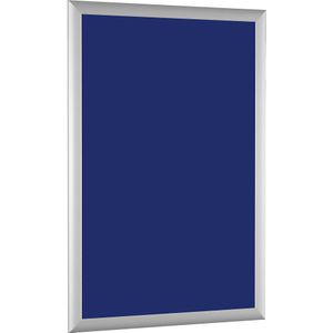 Uithangbord, voor 4 x A4, gentiaanblauw