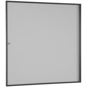 Vitrinekast METALLIC, dwarsformaat, voor 12 x A4