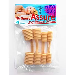 NO SNORE ASSURE 4 verschillende maten - snurkstopper, premium neusspreider, anti-snurk neusdilatator