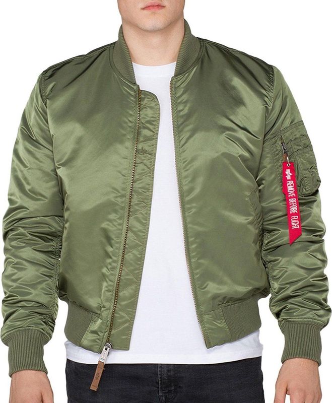 Alpha Industries - MA-1 VF 59 - Jas - Zwart - Nylon