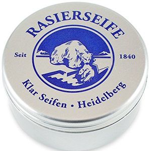 Scheerzeep - Amandel - Mild Schuim - Aluminium Potje