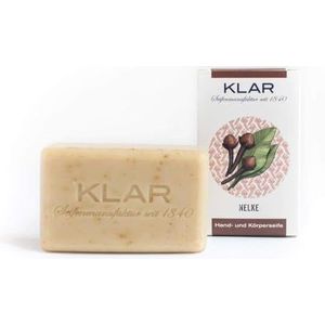 Klar - Anjerzeep - 100 g - Cosmos Gecertificeerd - Geschikt voor Normale Huid