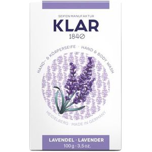Klar's - Lavendelzeep - Natuurlijke Ingrediënten - 100g
