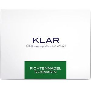 KLAR Geparfumeerde Zeep - Sparrennaald en Rozemarijn