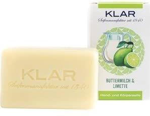 KLAR - Karnemelk en Limoenzeep - 100 g - Handzeep