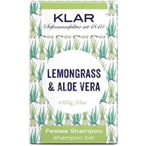 Klar Seifen Lemongrass & Aloe Vera Shampoo Bar 100 g