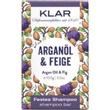 Klar Arganolie & Vijg vaste shampoo - Shampoo bar Argan Oil & Fig 100gr