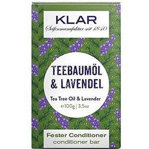 Klar - Vaste Conditioner - Tea Tree Olie - Lavendel - Natuurlijke Ingrediënten