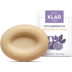 KLAR Arganolie & Vijgen Vaste Body Butter - 60 g