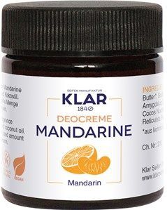 Klar - Deocreme - Natuurlijk - 100ml - Huidvriendelijk