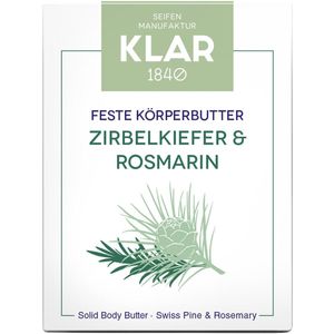 KLAR Solid Body Butter Swiss Pine & Rosemary 60 g