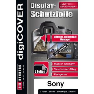 digiCOVER LCD Screen Protection Film voor Sony DSC-RX1 (Pack van 2)