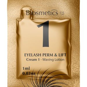 Biosmetics Intensive - Wimperlifting Stap 1- LASHPEARL WAVING LOTION (1) 1ML. - 10Sachets