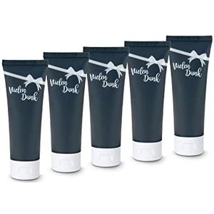 5 x Römer Wellness hand- en nagelcrème (75 ml) Aloë Vera, met liefdevolle opdruk, mooi cadeau, verpakking van 5 stuks (5 x hartelijk dank (elk 75 ml))