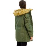 N3B VF 59 - Winterjas - Zwart - Vluchtnylon