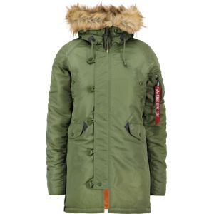 N3B VF 59 - Winterjas - Zwart - Vluchtnylon