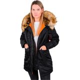 N3B VF 59 - Winterparka - Zwart - Nylon