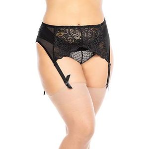 Jarretelgordel plus size BIGGI BIG-zwart-48-50 (XL)