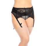 Jarretelgordel plus size BIGGI BIG-wit-48-50 (XL)