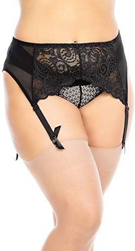 Jarretelgordel plus size BIGGI BIG-wit-48-50 (XL)