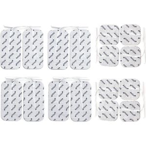axion® - 16 TENS/EMS elektroden pads - Voor elektrodentherapie - 50x50mm en 50x100mm - Zelfklevend