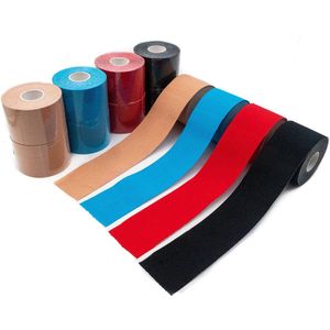 axion® - Kinesiologie sporttape 12-delige set - Rollen van 5mx5cm - Meerdere kleuren - Waterdicht