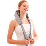 axion®- Kraftwerk draadloos nekmassage apparaat inclusief warmtefunctie en elastische band in grijs