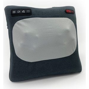 axion®- Kraftwerk snoerloos Shiatsu-massagekussen 33x33 cm.