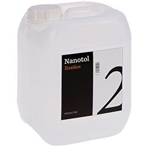 Nanotol Textielbeschermer, impregnatiespray met lotuseffect voor textiel, leer, suÃ¨de, outdoor (5000 ml voor ca. 100 m2)