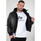 MA 1 D Tec FL - Winterjas - Zwart - Polyurethaan - Met Capuchon